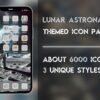 Cover of the Lunar Astronaut Icon Pack