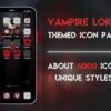 Cover of the Vampire Icon Pack