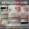 Installation Guide Showcase of the Blossom Roses Icon Pack