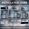 Installation Guide Showcase of the Precious Gemstones Icon Pack