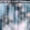 List of the Standard Icons of the Precious Gemstones Icon Pack