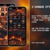 Showcase of the Volcano Core Icon Pack