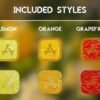 Styles of the Citrus Fruits Icon Pack