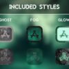 Styles of the Haunted Castle Icon Pack