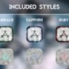 Styles of the Precious Gemstones Icon Pack