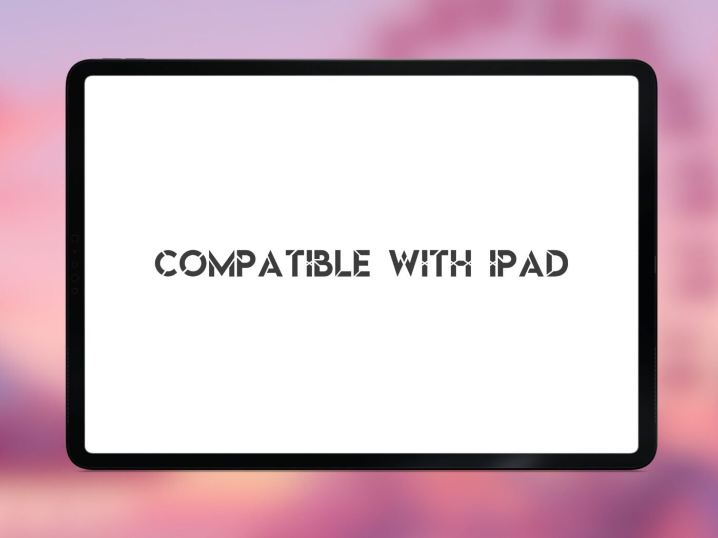 iPad Mockup of the Cotton Candy Themed Icon Pack