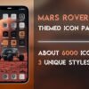 Cover of the Mars Rover Icon Pack
