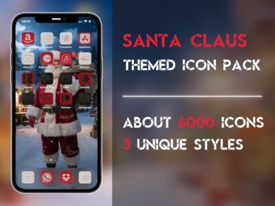 Cover of the Santa Claus Icon Pack