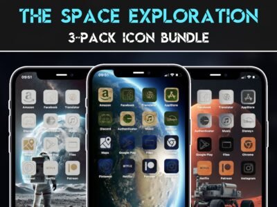 Space Exploration Icon Bundle