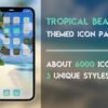 Cover of the Tropical Beach Icon Pack