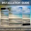 Installation Guide Showcase of the Tropical Beach Icon Pack