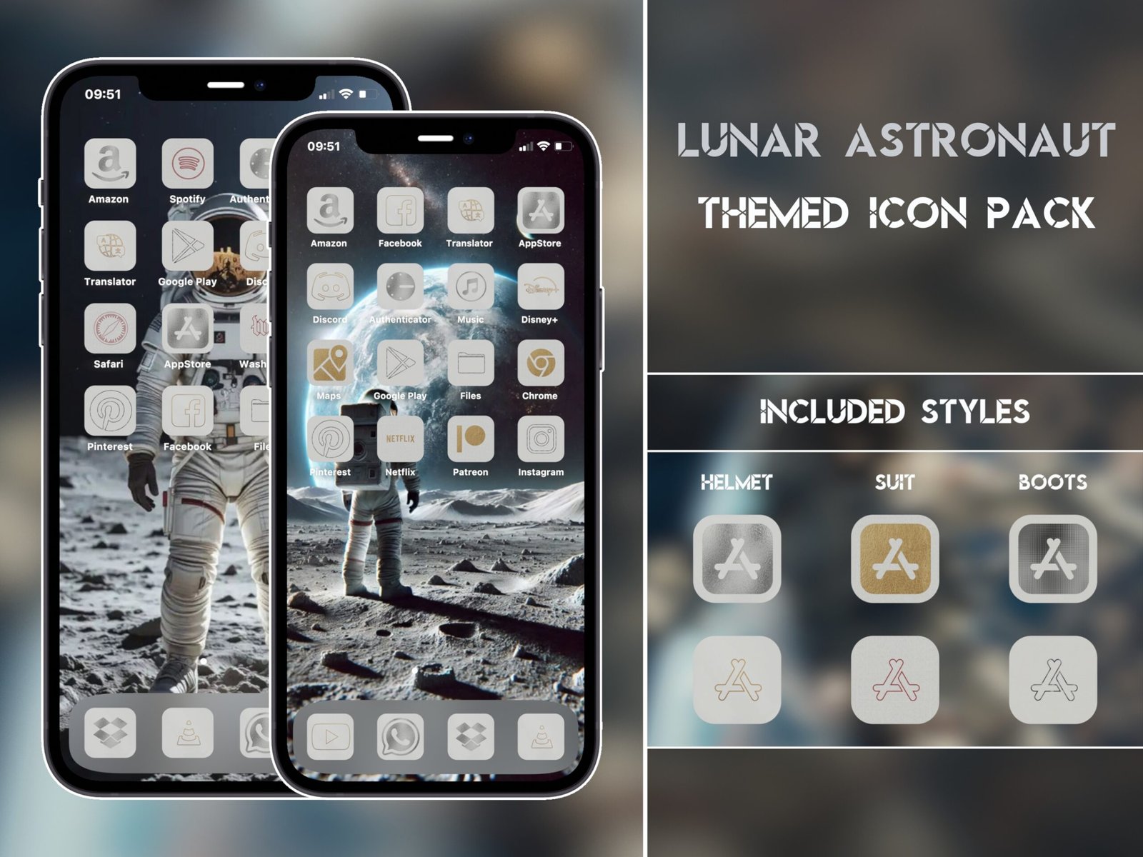 Space Exploration Icon Bundle - Image 3