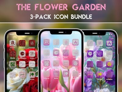 Flower Garden Icon Bundle