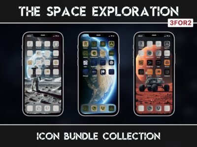 Space Exploration Icon Bundle