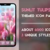 Cover of the Sunlit Tulips Icon Pack