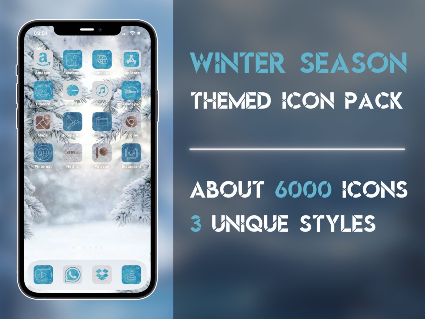 Cover of the Winter Season Icon Pack