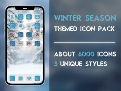 Cover of the Winter Season Icon Pack