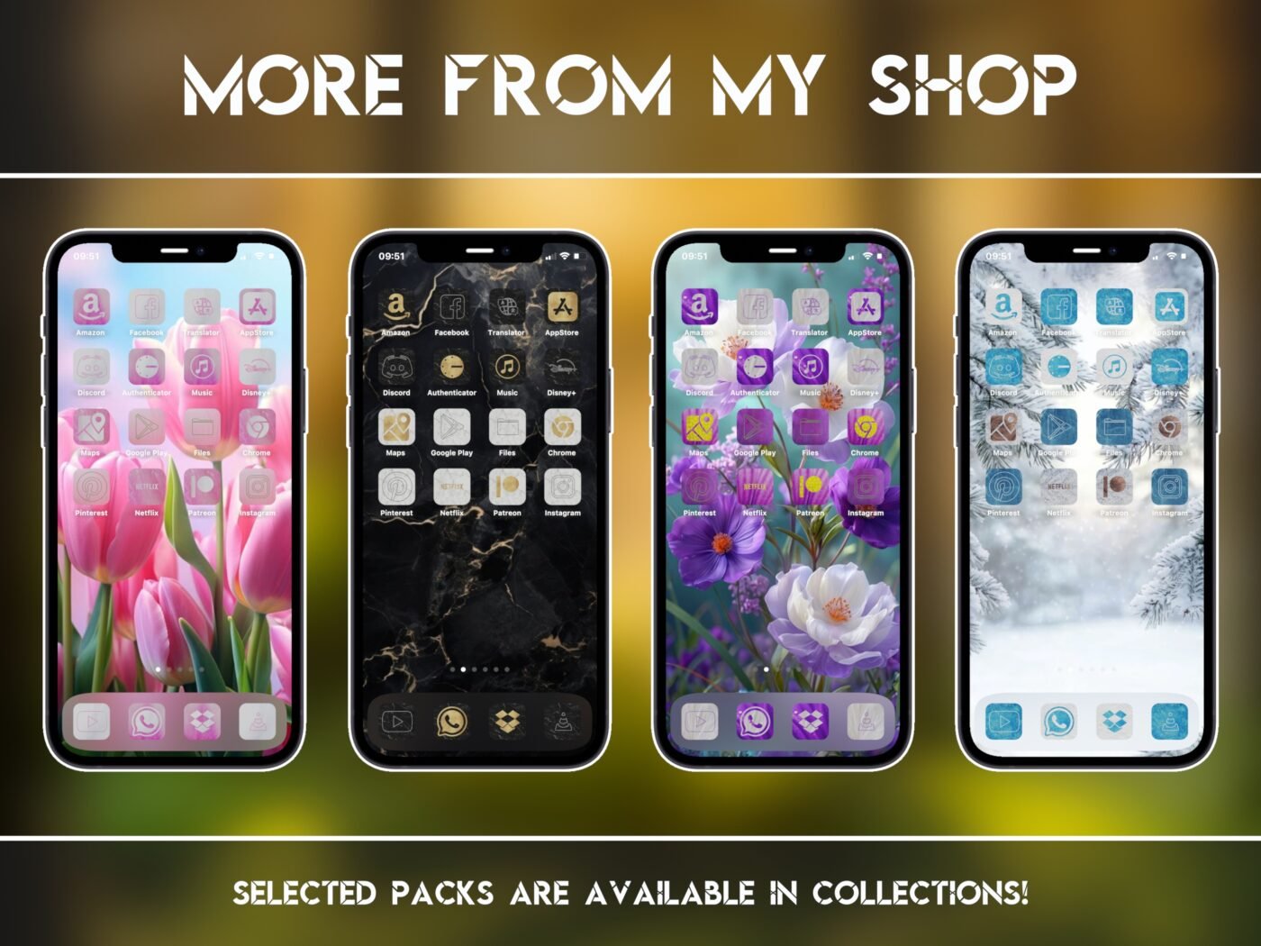 Additional Ideas of the Polished Amber Icon Pack