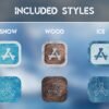 Styles of the Winter Season Icon Pack