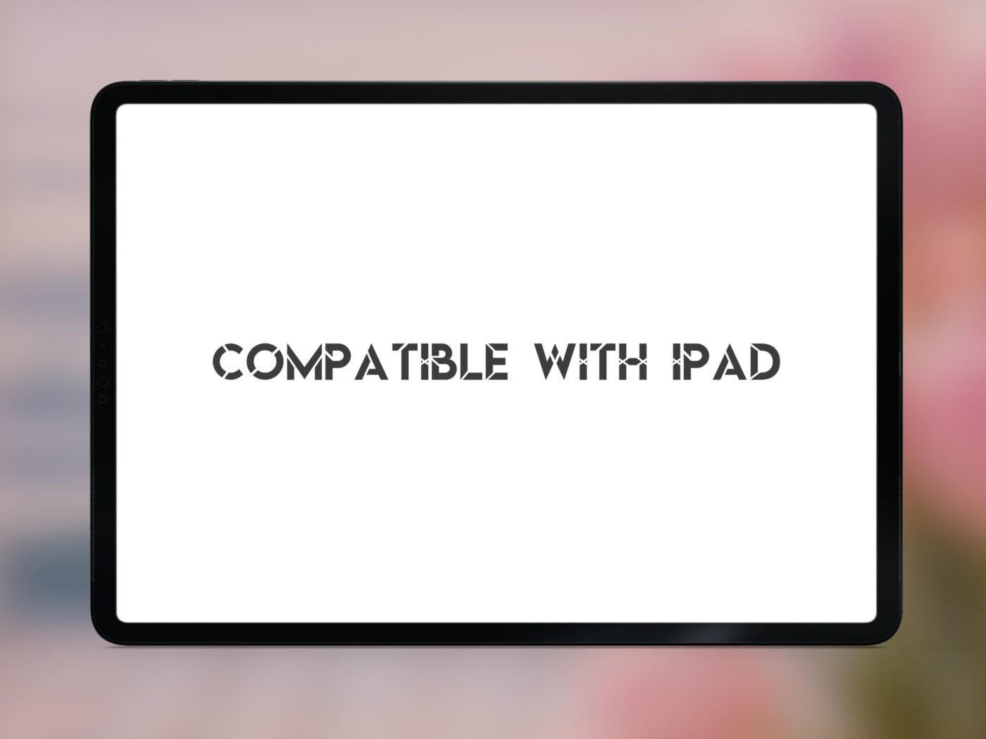 iPad Mockup of the Sunlit Tulips Icon Pack