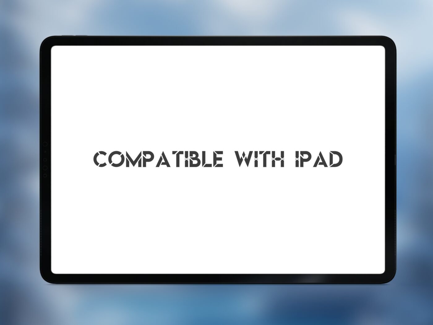 iPad Mockup of the Winter Season Icon Pack