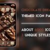 Cover of the Chocolate Dreams Icon Pack