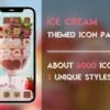 Cover of the Ice Cream Icon Pack