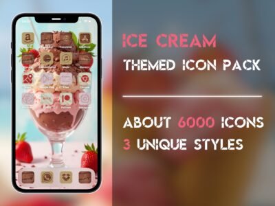 Cover of the Ice Cream Icon Pack