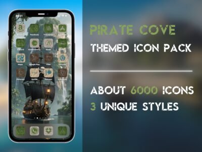 Cover of the Pirate Cove Icon Pack