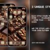 Showcase of the Chocolate Dreams Icon Pack
