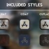 Styles of the Pirate Captain Icon Pack