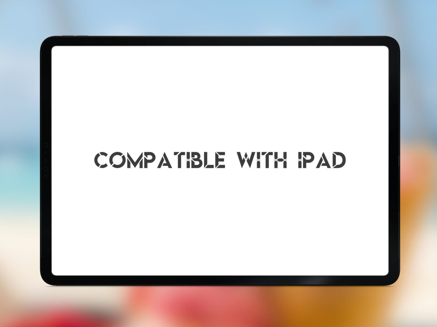 iPad Mockup of the Ice Cream Icon Pack