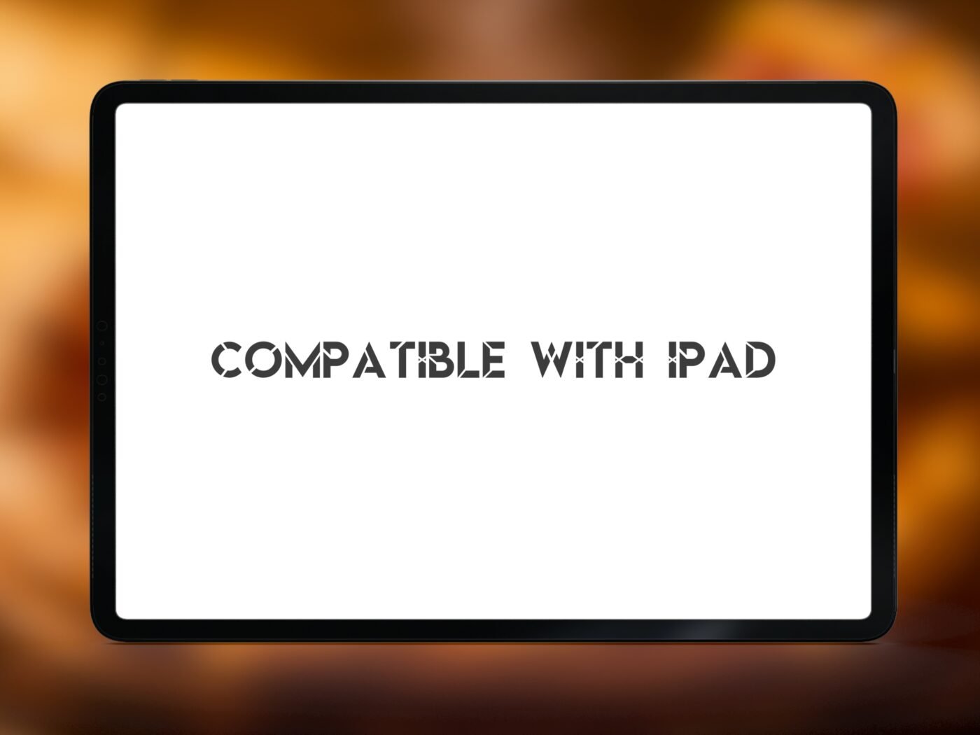 iPad Mockup of the Pizza Party Icon Pack